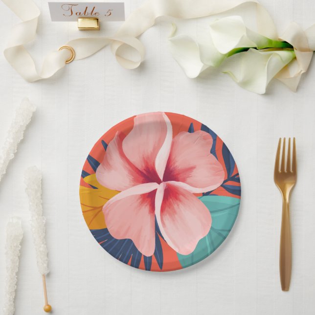 Prato De Papel Tableware de festa de aniversário (Casamento)