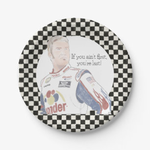 Prato De Papel Talladega First Birthday Plates Racing Verificado