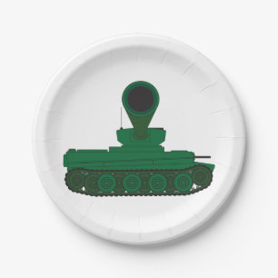 Prato De Papel Tank Turret Gun