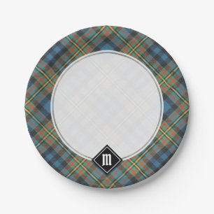Prato De Papel Tartan Antigo do Clã MacLellan