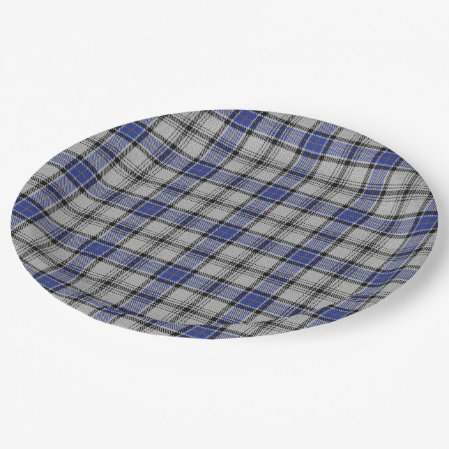 Prato De Papel Tartan do Clã Escocês Hannay (Inclinado)