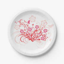 Tatuagem das flores - Chapas de papel