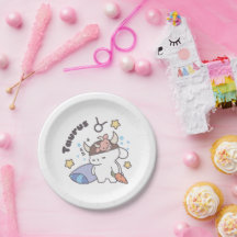 Taurus Zodiac Dreamer - Cute Sleepy Bunny