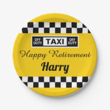 Taxi Driver Off Duty Retirement Party