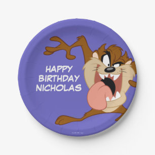 Prato De Papel TAZ™ Estimulando A Língua