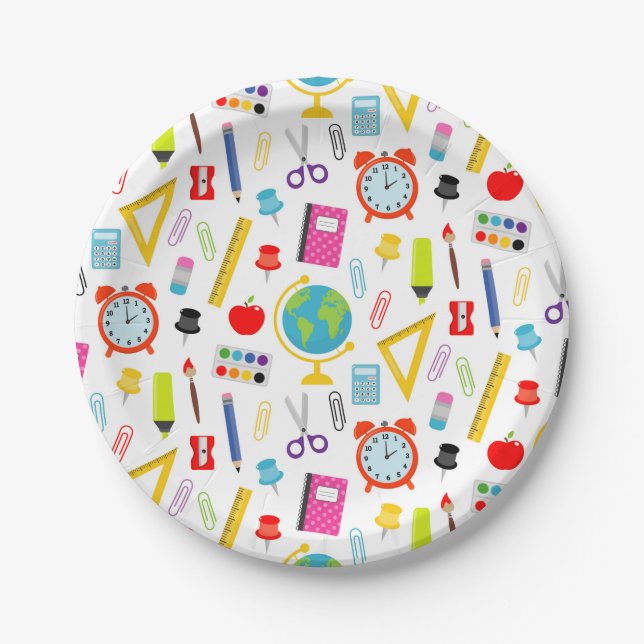 Prato De Papel Teacher Gift | I Can Only Make Them Think (Frente)