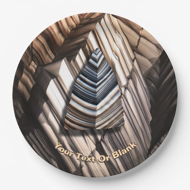 Prato De Papel Tecnologia Paleolítica (Frente)