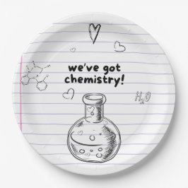 Prato De Papel Temos placas de papel de química