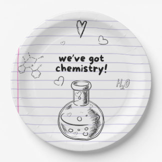 Prato De Papel Temos placas de papel de química