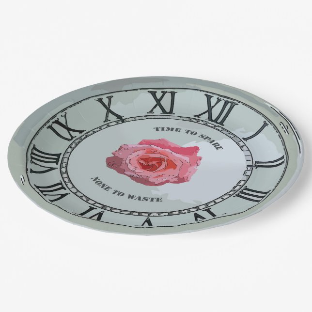 Prato De Papel Tempo de reserva (Inclinado)