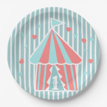 Tenda de Circo Fofa Primeiro Aniversário 