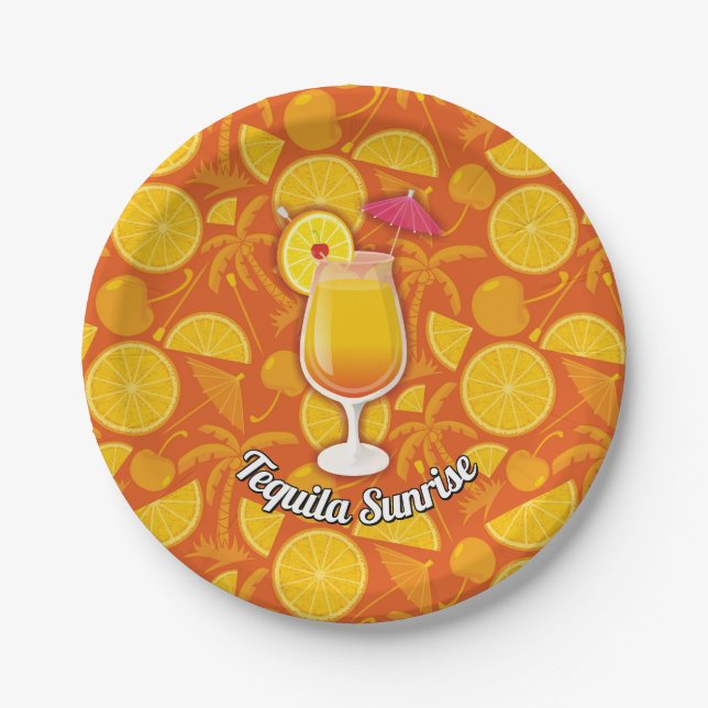 Prato De Papel Tequila nascente (Frente)