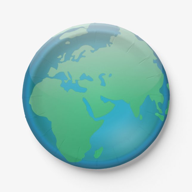 Prato De Papel Terra (Frente)