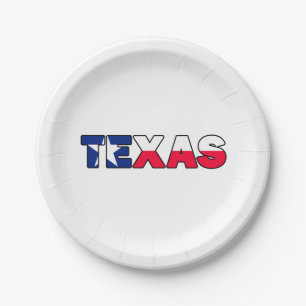 Prato De Papel Texas