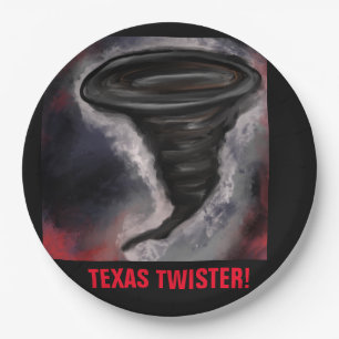 PRATO DE PAPEL TEXAS TWISTER