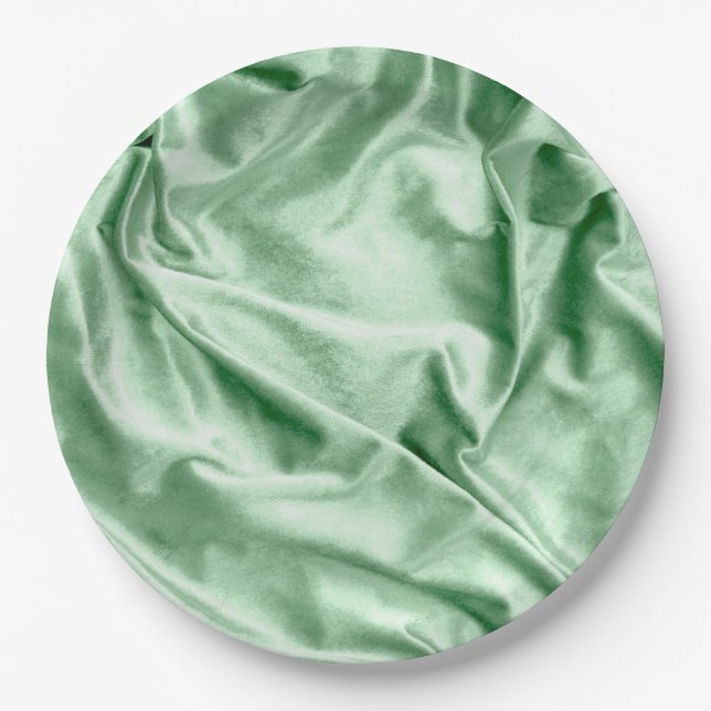 Prato De Papel Textura do tecido 4 (Frente)