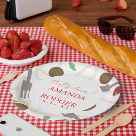 Prato De Papel That’s Amore Italian Pasta Wedding