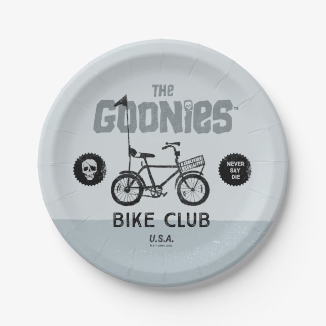 Prato De Papel The Goonies Bike Club U.A. (Frente)