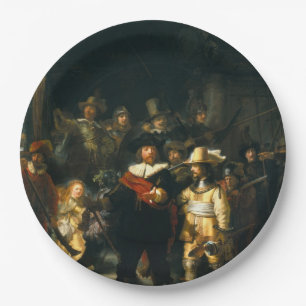 Prato De Papel The Night Watch - Rembrandt