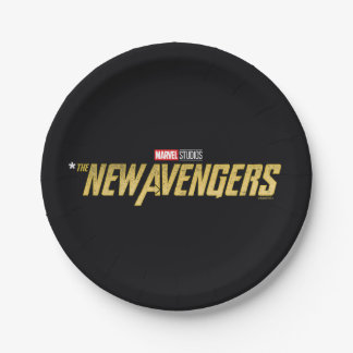 Prato De Papel Thunderbolts* | *Logotipo do The New Avengers