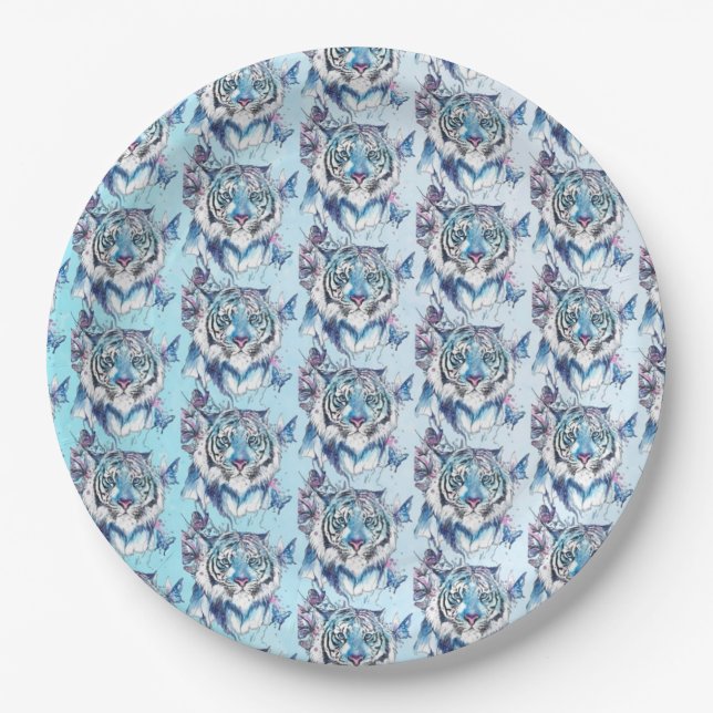 Prato De Papel Tigre (Frente)