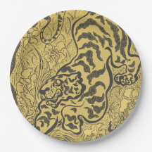 Tigre na selva (animal selvagem) (por Paul Ranson)