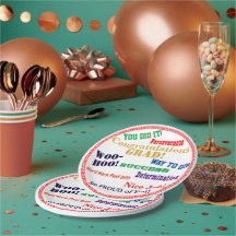 Tipografia de Parabéns de Graduação