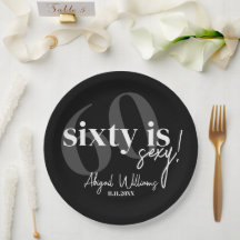 Tipografia em negrito com Festa de aniversário 60