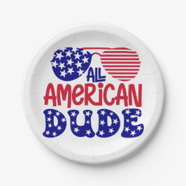 Prato De Papel Todas as placas de papel americanas