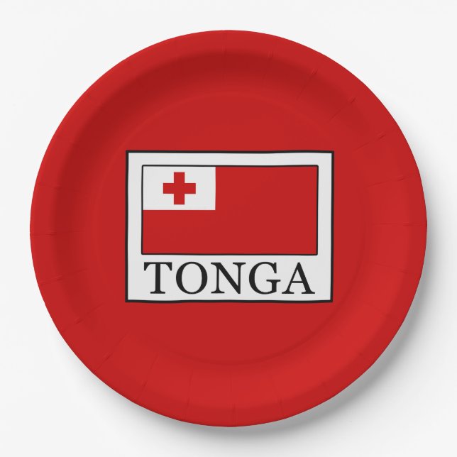 Prato De Papel Tonga (Frente)