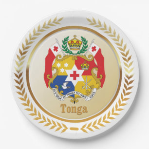 Prato De Papel Tonga Casaco De Braços