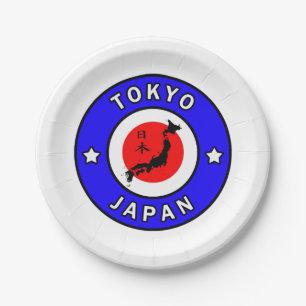 Prato De Papel Tóquio Japão