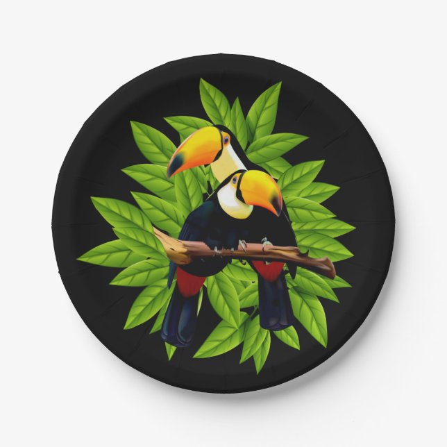 Prato De Papel Toucan Duo (Frente)