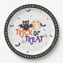 Trick or Treat Festa de Halloween Morcego Fofo e L