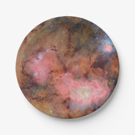 Prato De Papel Trifid and Lagoon Nebulae