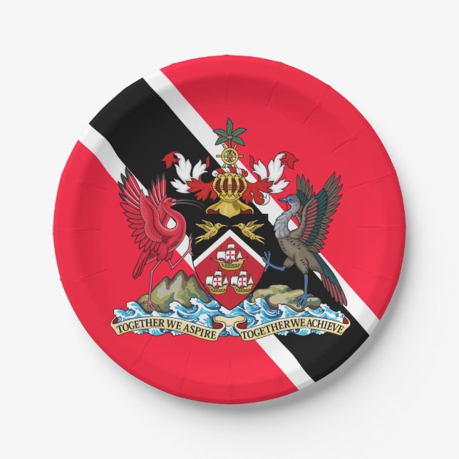 Prato De Papel Trinidad and Tobago (Frente)