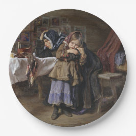 Prato De Papel Tristeza e luto (simpatia após o aborto)