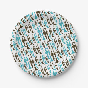 Prato De Papel Trompete