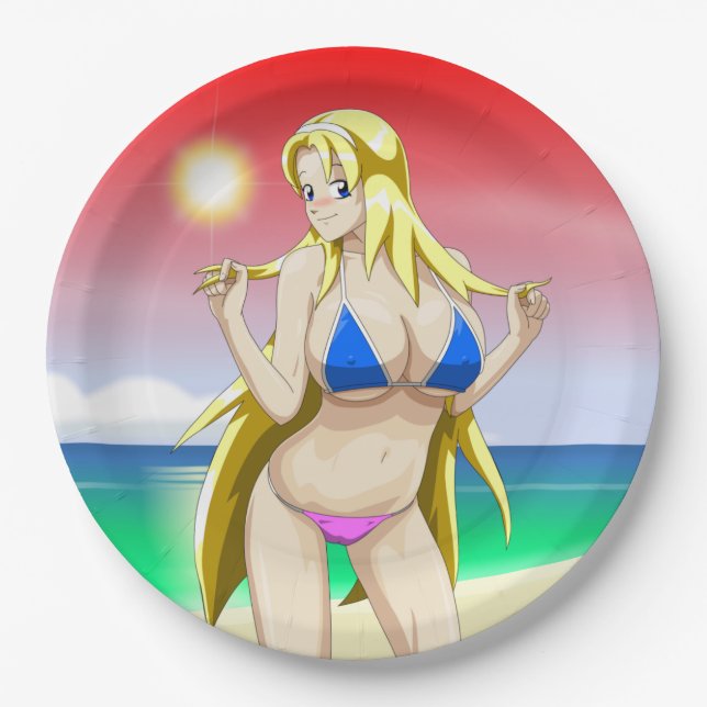 Prato De Papel Ucogi Summer (Frente)