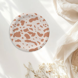 Prato De Papel Última Cowgirl do Deserto Placas de Papel Rodeado