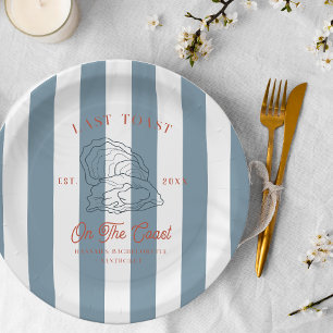 Prato De Papel Último brinde na Bachelorette Costeira