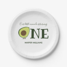 Um Avocado Bebê Primeiro Aniversário