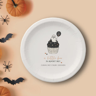 Prato De Papel Um Bebê Boo Chuveiro de Halloween Fantasma Fofo