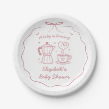 Um Bebê Está Cozinhando Café