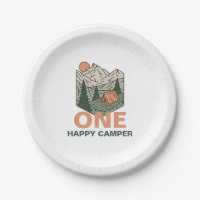 Um Feliz Acampador Primeiro Aniversário