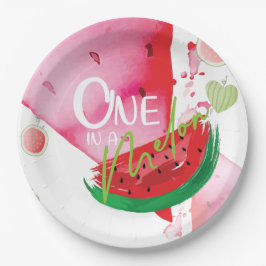 Prato De Papel Um no verão de Melon Cute