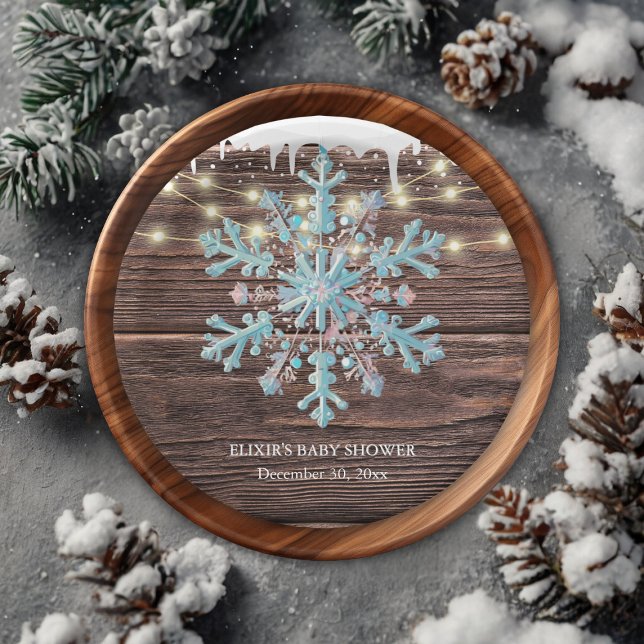 Prato De Papel Um pequeno Chá de fraldas Russo de inverno com Flo (Criador carregado)