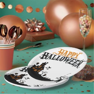 Prato De Papel Um Pouco de Magia Torna Todo o Halloween Mais Memo