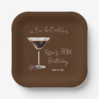 Prato De Papel Um Tini Um Pouco Mais Velho, Espresso Martini