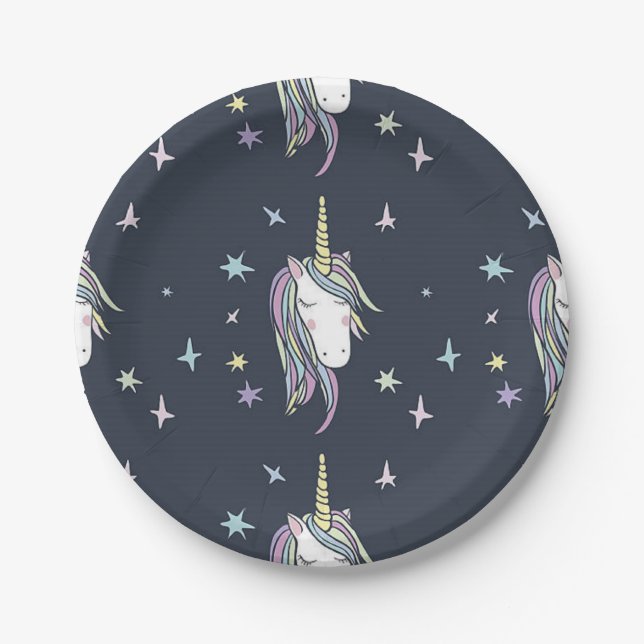 Prato De Papel Unicorn One (Frente)